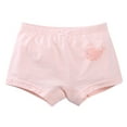 thumbnail image 1 of Mikilon Little Girls Cotton Boy Shorts Toddler Panties Baby Princess Underwear, 1 of 3