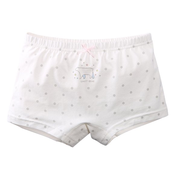 Mikilon Little Girls Cotton Boy Shorts Toddler Panties Baby Princess Underwear