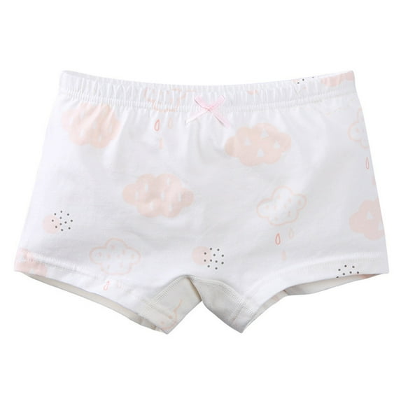 Mikilon Little Girls Cotton Boy Shorts Toddler Panties Baby Princess Underwear