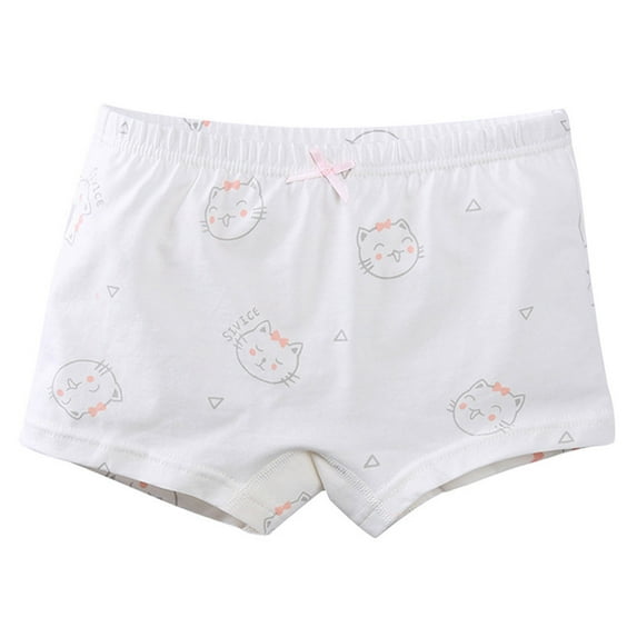 Mikilon Little Girls Cotton Boy Shorts Toddler Panties Baby Princess Underwear