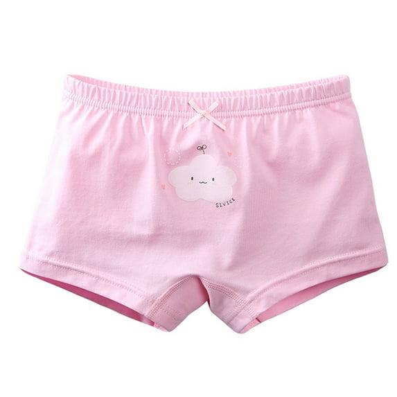 Fesfesfes Little Girls Cotton Boy Shorts Toddler Panties Baby Princess Underwear
