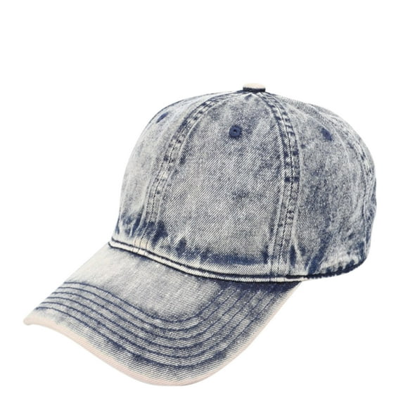 Fesfesfes Men and Women Baseball/Sun Hats Casual Adjustable Classic Low Hats Comfortable Solid Color Snap Back Hats