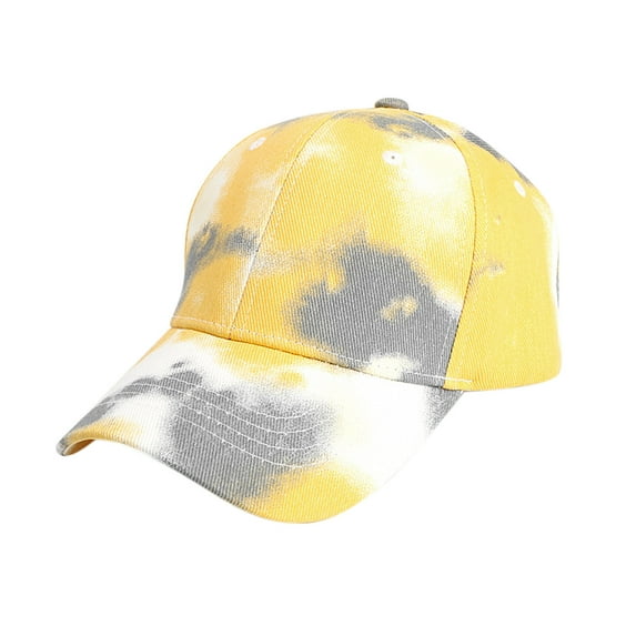 Mikilon Men and Women Versatile Adjustable Sun Hats Fashion Casual Patchwork Color Soft-brimmed Hats Comfortable Baseball Cap