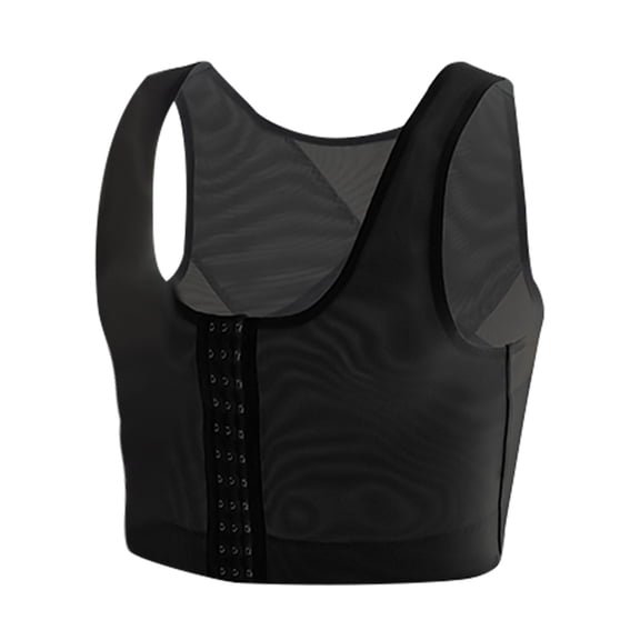 Mikilon Mens Compression Corset Vest Hide Gynecomastia Chest Binder Tank Top Faja para Hombre Clearance