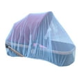 thumbnail image 1 of Mikilon Mosquito Net for Stroller,Encrypted Stroller Mosquito Net Full Cover ,Breathable & Foldable Netting for Baby Stroller Mosquito Net Cover(Blue), 1 of 4