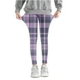 thumbnail image 1 of Mikilon Plaid Pajama Pants for Kids Size 3-7 Years Soft Wide Leg Casual ‌Trousers‌ Fashion Jogger Pants Fall and Winter Elastic Waist Pants, 1 of 5
