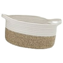 Mikilon Storage, Storage Basket Handwoven Storage Box Bohemian Style Storage Basket Woven Basket, Multicolor