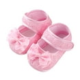 thumbnail image 1 of Gallickan Toddler Kids Baby Girls Anti-slip Toddler Shoes Soft Sole Princess Shoes Toddler Shoes for Boys 6-9 Month on, 1 of 4