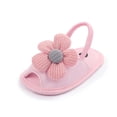 thumbnail image 1 of Elainilye Toddler Kids Baby Girls Summer Solid Color Flowers Non-slip Soft-soled Shoes Toddler Shoes for Boys 12-15 Month on Sale, 1 of 7