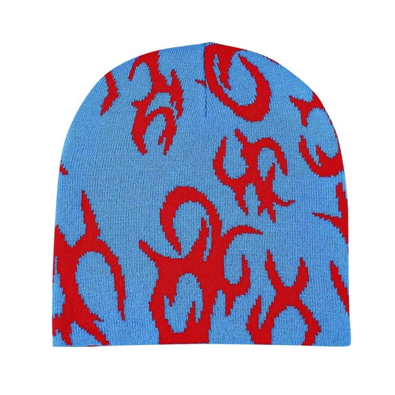 Mikilon Unisex Comfortable Cold Proof Hats Winter Stylish Windproof Warm ‌Hats Casual Thermal Cool-looking Knitted Hats