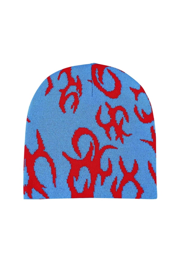 Mikilon Unisex Comfortable Cold Proof Hats Winter Stylish Windproof Warm ‌Hats Casual Thermal Cool-looking Knitted Hats