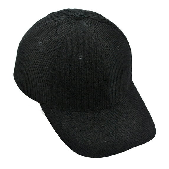 Mikilon Unisex Corduroy Baseball Caps Fashion Cool-looking Lightweight Hats Outdoorsy Casual Cute Practical Printed Hats