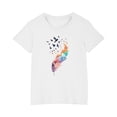 thumbnail image 1 of Fesfesfes Unisex Kids' Animal Print Tee Breathable Round Neck Short Sleeve Top with Spring/Summer Toddler Outdoor T-shirt for Boys Girls 3-10Years (White,9 Years), 1 of 6