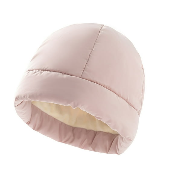 Fesfesfes Winter Outdoor Warm Windproof Hats Solid Color Ear-Protection Thermal Hats Plus Velvet and Thicken Hats