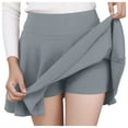 thumbnail image 1 of Mikilon Women Fashion Mini Pencil Skirts High Waist Solid Color Hip Slim Short Skirts, 1 of 5