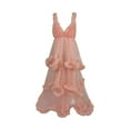 thumbnail image 1 of Mikilon Women Off Shoulder Pregnants Sexy Photography Ruffled Nursing Long Dress Spring 2023 Fashion on Sale, 1 of 9