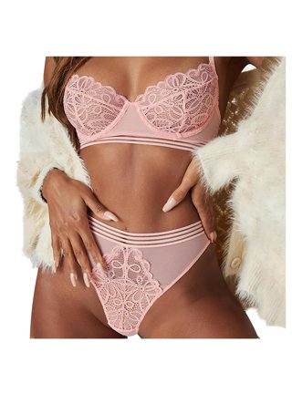 RLEHJN Sexy Lingerie for Women Sets Clearance 2 Pieces Valentines