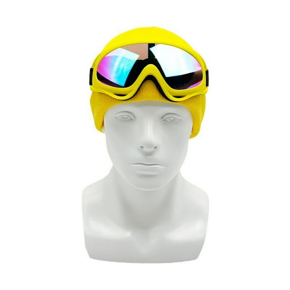 Mikilon Women Solid Color Warm Knitted Hats Winter Thermal Hats Comfortable Outdoor Hats