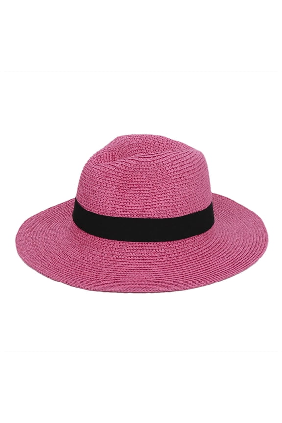 Mikilon Women and Men Sun Hats Comfortable Solid Color Fisherman Hat Casual Outdoorsy Beach Wide Brimmed Hats