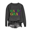 thumbnail image 1 of Mikilon Women's Pullover Sweatshirts Round Neck Long Sleeved Printed Tops Casual Comfortable Blouses, 1 of 3