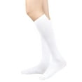 thumbnail image 1 of Fesfesfes Women's Solid Color Leg Socks Comfortable No Slip Long Tube Socks, 1 of 2