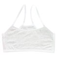 thumbnail image 1 of Mikilon Young Girls Solid Color Soft Comfortable Breathable Children Thin Style Student Bra Underwear, 1 of 3