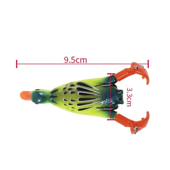 Mikilon fishing gear, fishing lures fishing baits, Double Leg Simulation Road Soft Bait Double Soft Bait, White