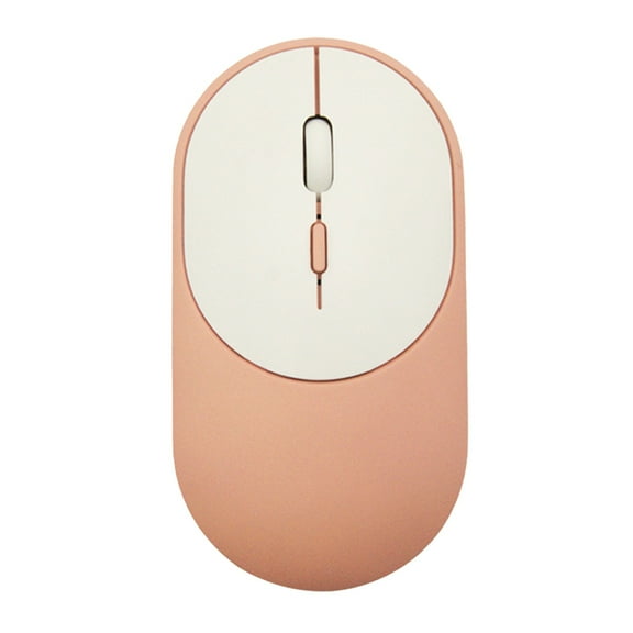wireless mouse gaming mouse bluetooth mouse, Mute Wireless-mode Mouse Thin And Easy Key Mute Plug And Play Compatible Rechargeable Ergonomic Design Three-way DPI Adjustment, Pink