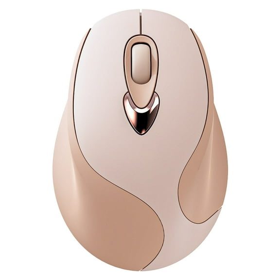 wireless mouse gaming mouse bluetooth mouse, Wireless Mute Mouse Type-c Fast Charging Mute Button Grip Comfortable Women Business Office Laptop Desktop PC 2.4G Universal, Pink