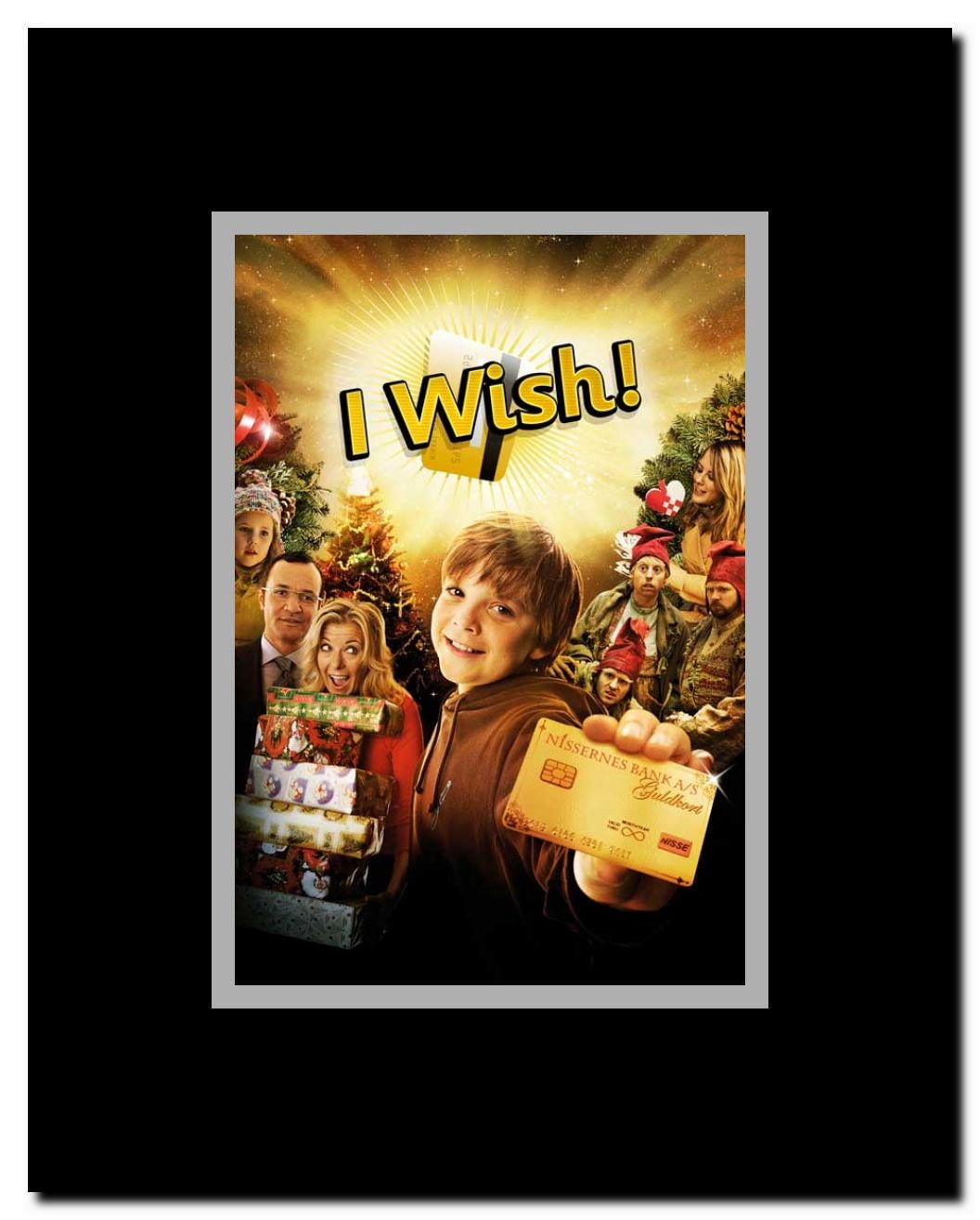 Mikkel og guldkortet Framed Movie Poster