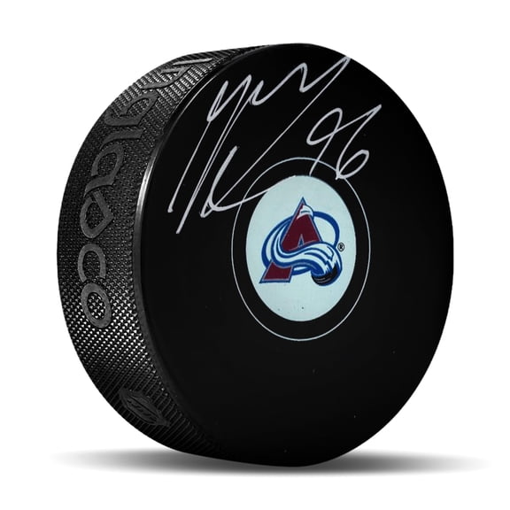 Mikko Rantanen Signed Colorado Avalanche Puck Avalanche Autograph Series Officially Licensed NHL/NHLPA Authentic Hand-Signed Autograph by Frameworth Sports Marketing Premium Sports Memorabilia