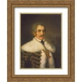 thumbnail image 1 of Miklos Barabas 2x Matted 20x24 Gold Ornate Framed Art Print 'Portrait of Jozsef Teleki', 1 of 2