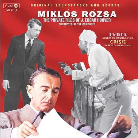 Miklos Rozsa - The Private Files Of J. Edgar Hoover (Also Includes Lydia And Crisis) - Music & Performance - CD