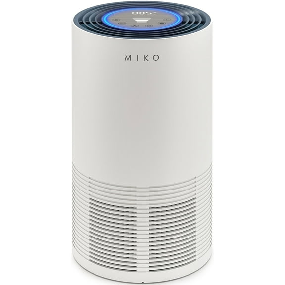 Miko Ibuki M Air Purifier for Home Large Room, H13 HEPA Filter Cleaner for Allergies and Pet Hair, Smoke, Pollen, Dust, and Odors in Any Size Room - 970 Sqft Coverage