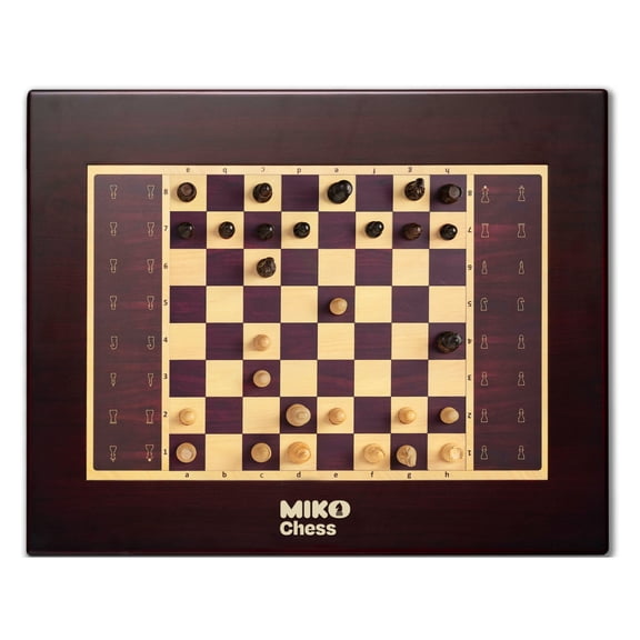 Miko Chess Grand: Your Ultimate AI Chess Companion | Magnetic Wooden Chess Sets with Self Moving Pieces
