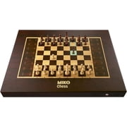 Miko Chess Grand Your Ultimate AI Chess Companion | Fully Automated Gameplay for All Skill Levels | Worlds Smartest Electronic Chess Board | Magnetic Wooden Chess Sets with Self Moving Pieces