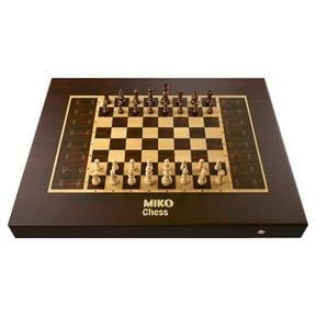 Miko Chess Grand Ultimate AI Chessboard with Global Play, Adaptive AI, Personalized Chess Coaching, and Long-Lasting Battery