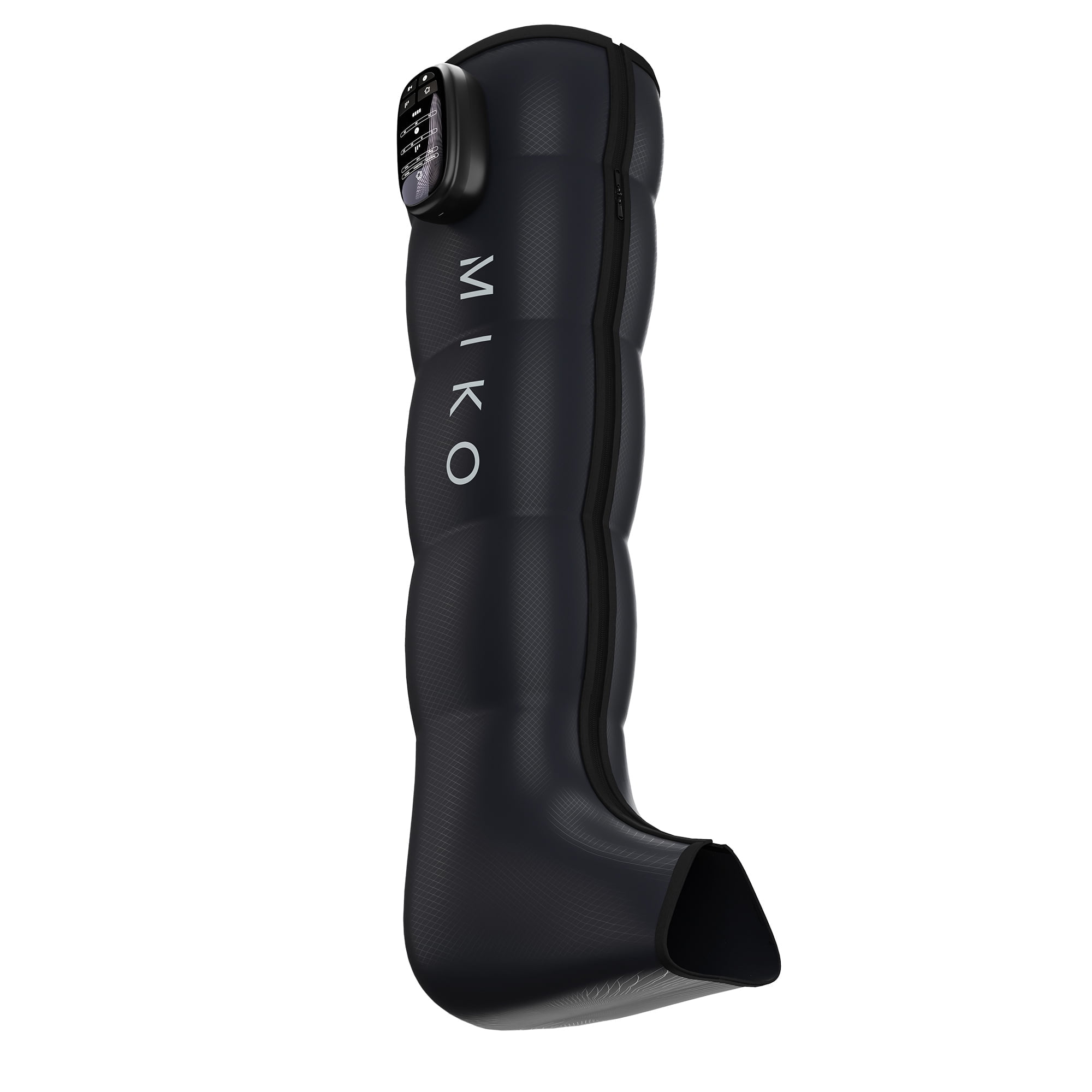 Miko Compression Massager with Advanced Airbag Technology Adjustable Intensity, Soothing Heat, and Targeted Relief for Feet and Legs Perfect for Home and Travel Relaxation