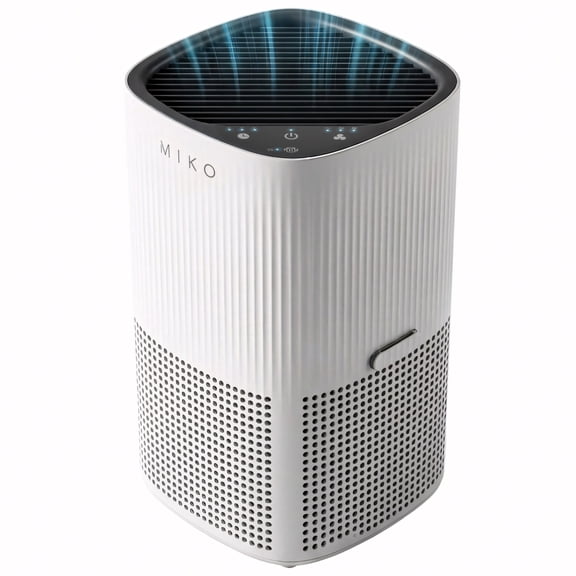 Miko Essence A-200 Air Purifier with True HEPA Filter, Aromatherapy, Quiet Sleep Mode, 600 Sq Ft Coverage