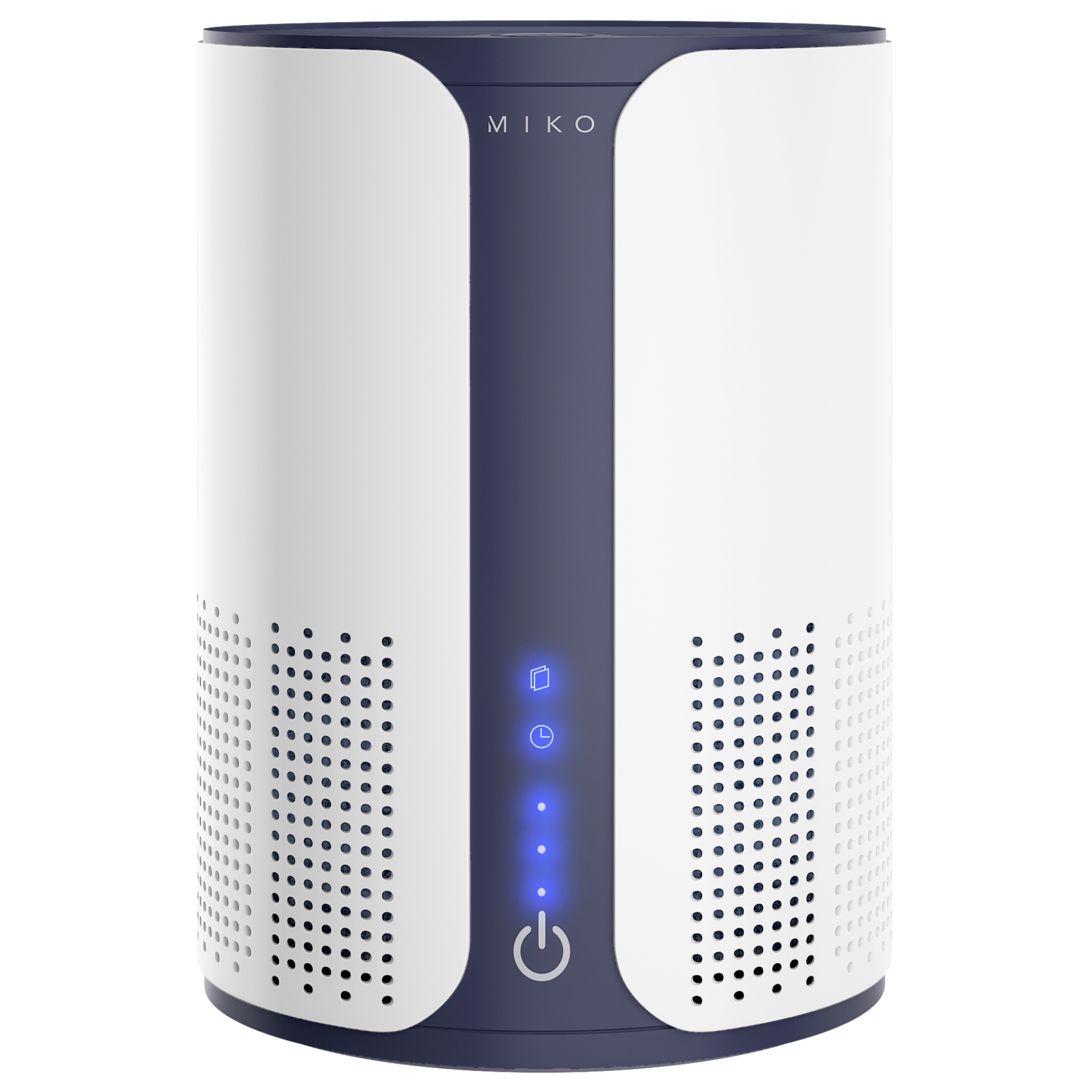 Miko Home Air Purifier with Multiple Speeds Timer True HEPA Filter to Safely Remove Dust, Pollen, Allergens, Odor - 400 Sqft Coverage - image 1 of 5