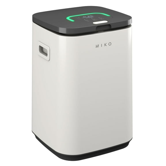 Miko Nest 23L Electric Bucket-Style Towel Warmer, 450W, White Plastic Finish Warms Towels, Robes, Blankets & Pajamas for Spa-like Comfort