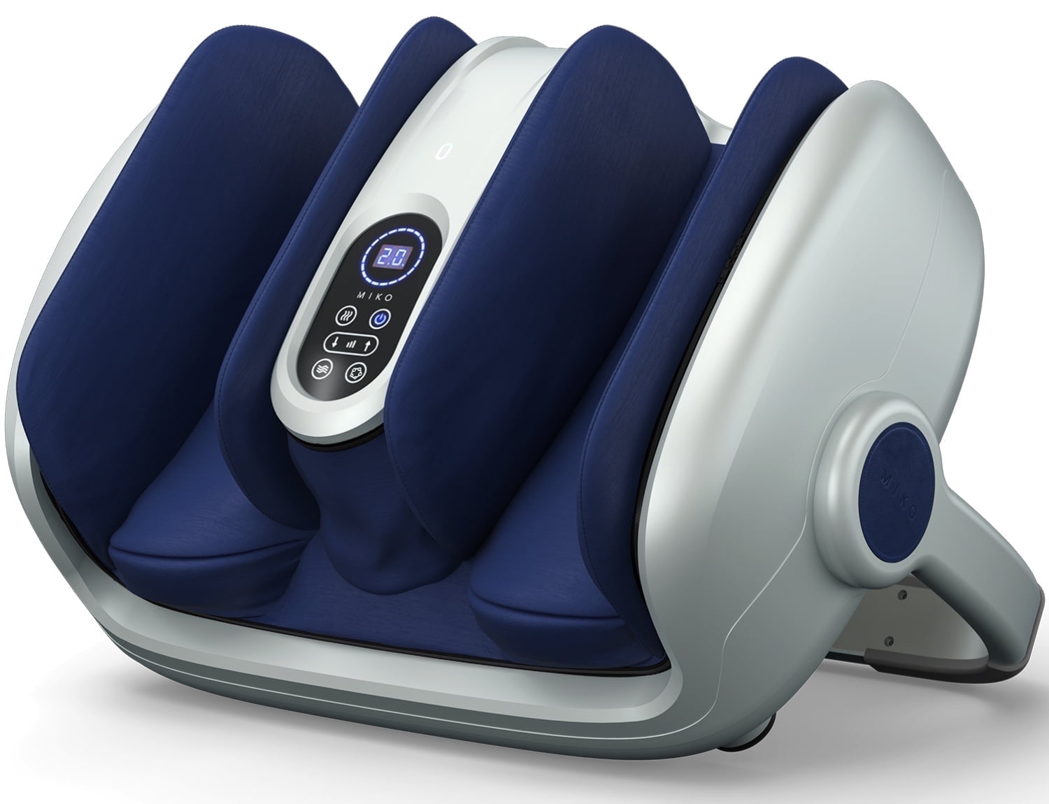 Miko Shiatsu Foot Massager Machine - Deep Kneading, Heat Therapy, Improves Circulation, Fits Up to Size 15