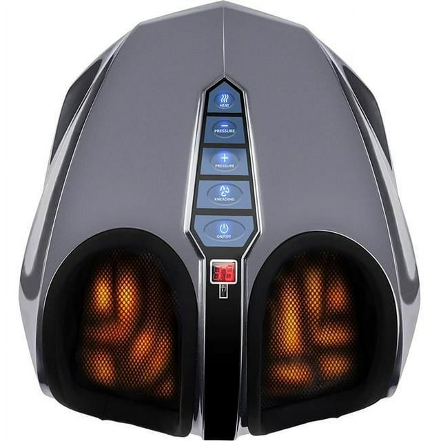 Miko Shiatsu Foot Massager with Heat Kneading and Rolling and Pressure Settings - 2 Wireless Remotes
