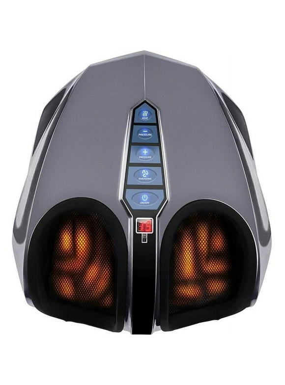 Miko Shiatsu Foot Massager with Heat Kneading and Rolling and Pressure Settings - 2 Wireless Remotes