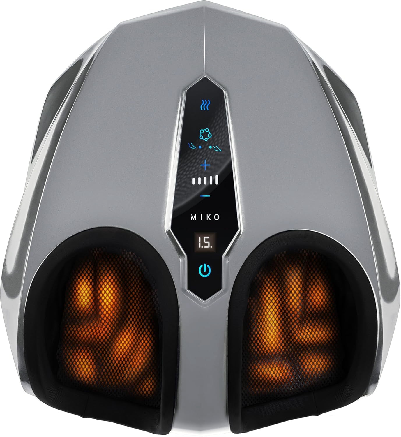 Walmart discounts of Miko Shiatsu Foot Massager with Heat Kneading and Rolling and Pressure Settings - 2 Wireless Remotes