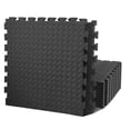 thumbnail image 1 of Mikolo  1 Inch Thick 48 Sq Ft  High Density EVA Foam Exercise Gym Mats 12pcs - Interlocking Puzzle Floor Tiles For Home Gym Heavy Workout Equipment Flooring, 1 of 7