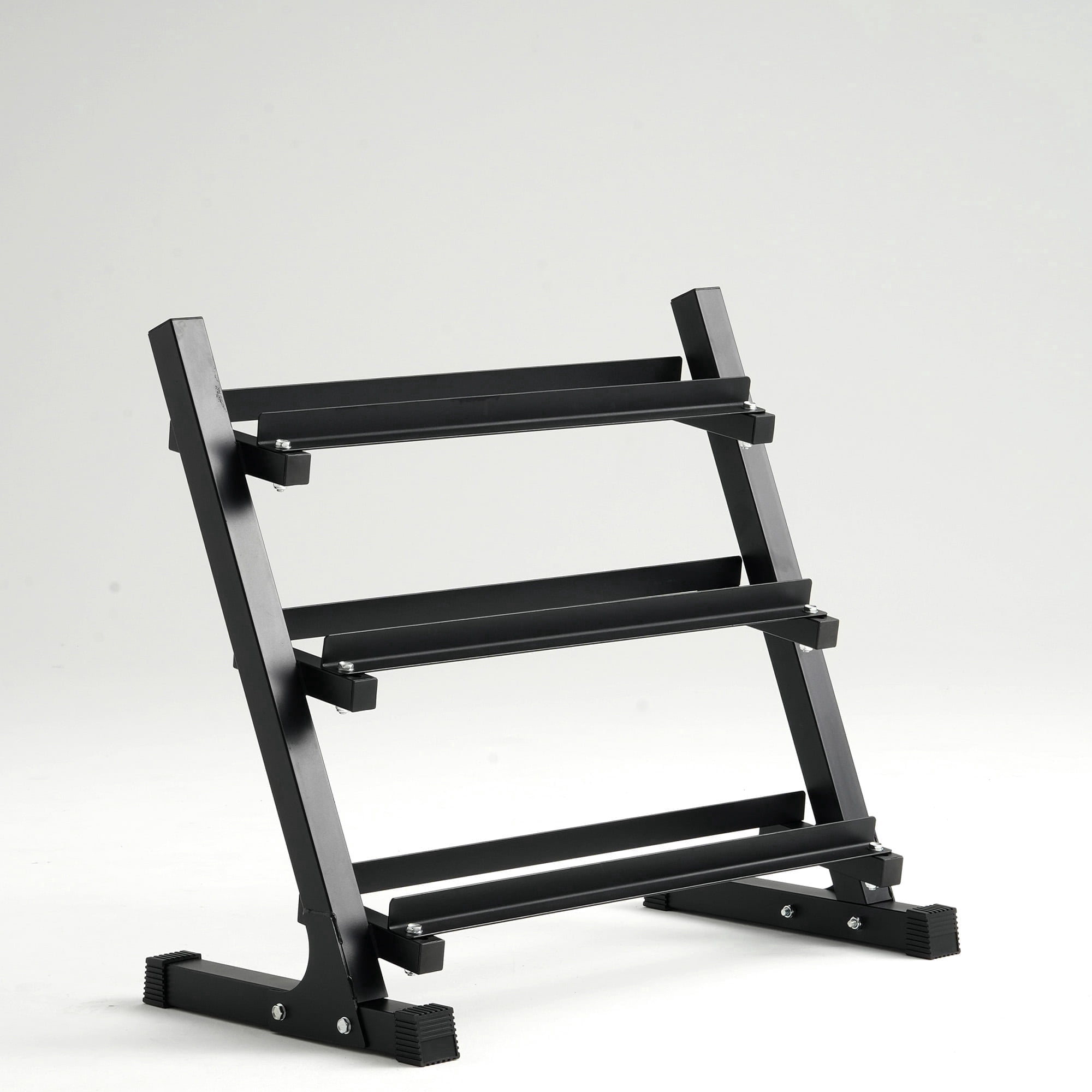 Mikolo 3 Tier Dumbbell Storage Rack Stand, 1100LBS Weight Capacity