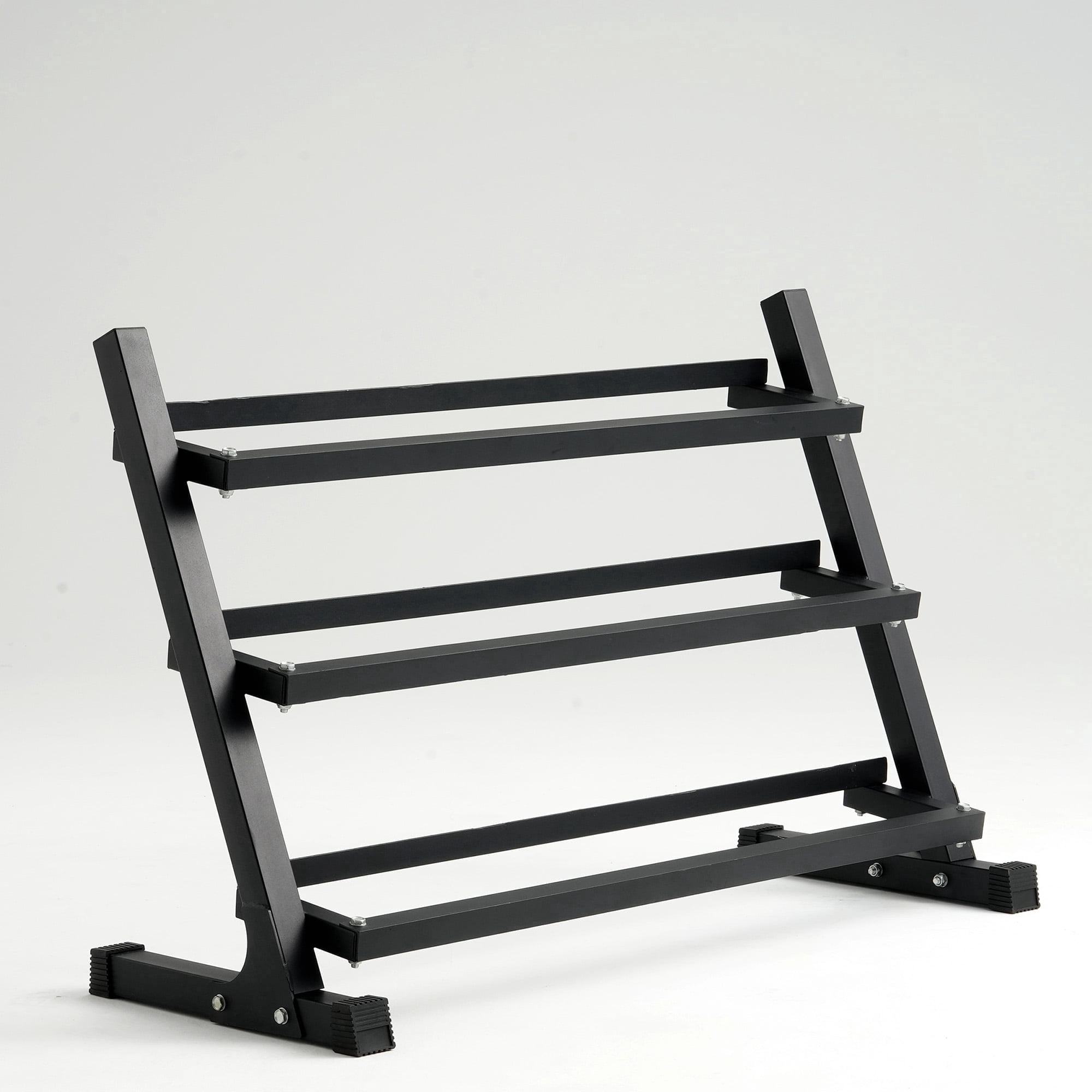 Mikolo 3 Tier Dumbbell Storage Rack Stand, 1500LBS Weight Capacity