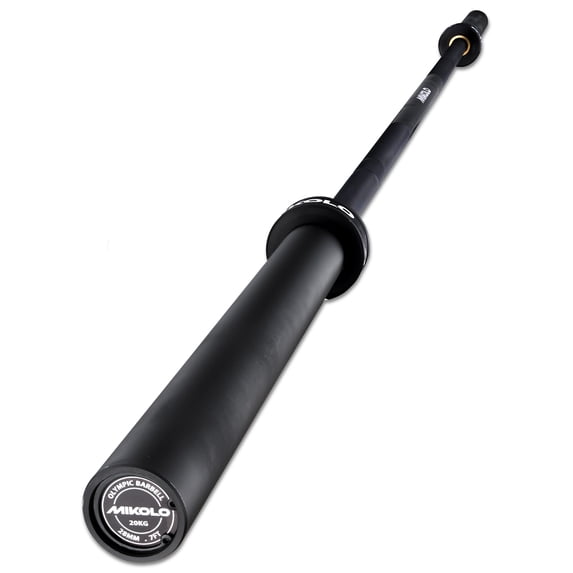 Mikolo 7ft Olympic Barbell, Barbell for Weightlifting and Powerlifting 45lb, Olympic Bar for 1500lbs Capacity, Weight Bar Fit 2” Standard Weights