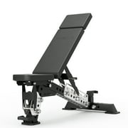 Mikolo BASTET Adjustable Weight Bench for Full Body Workout 1500LBS Heavy Duty Workout Benchwith Multiple Back Positions for Home Gym, Decline Incline, and Flat Settings for Weightlifting and Strengt